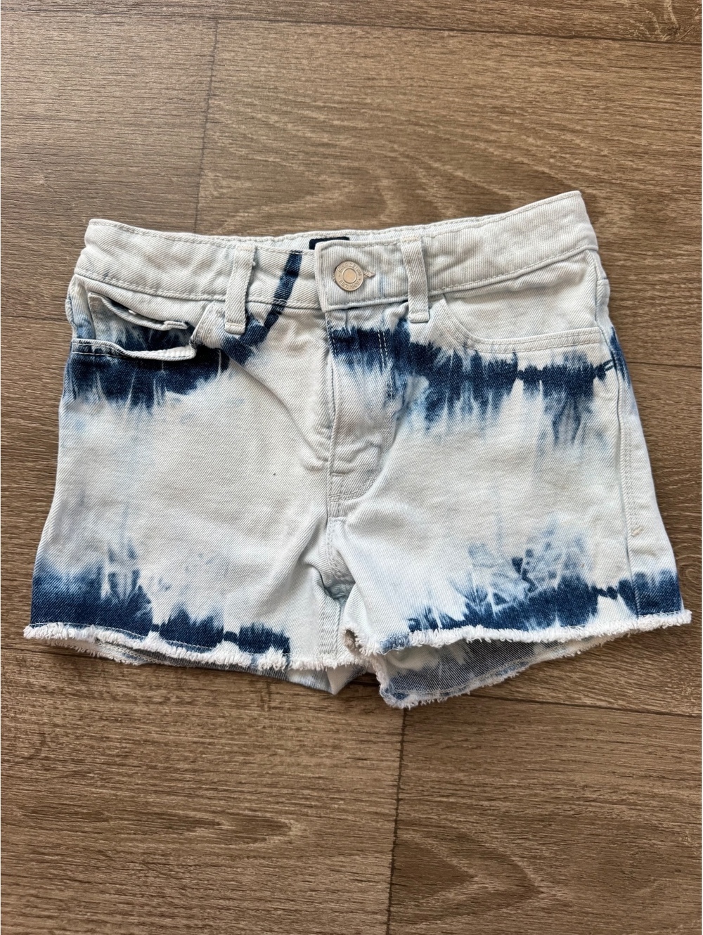 GAP Girls Tie-Dye Denim Shorts Size 10